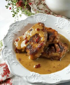 Country Fried Pork Chops With Bacon Gravy Recipe