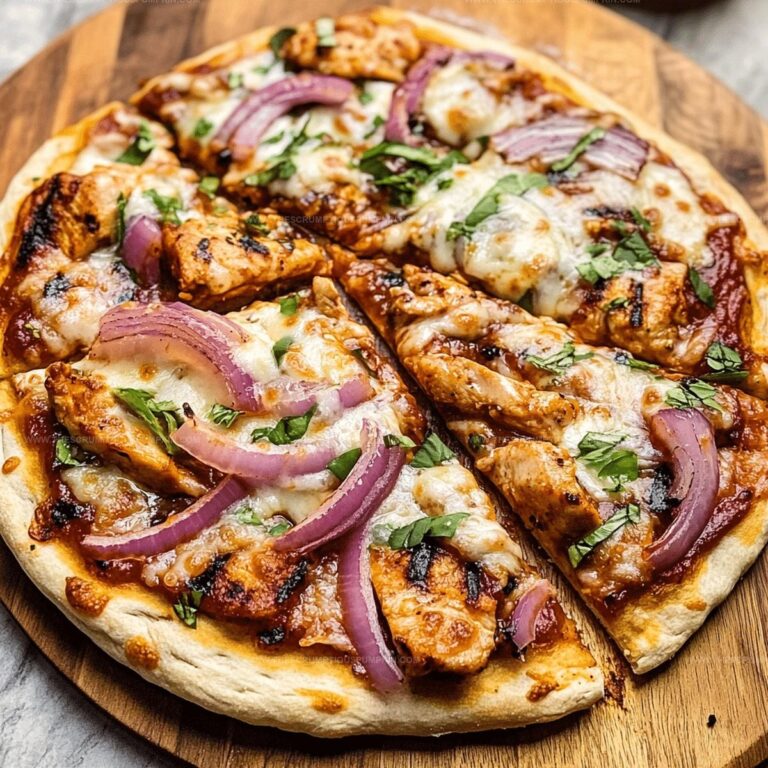 Grilled BBQ Chicken Pizza (with Kraut) Recipe