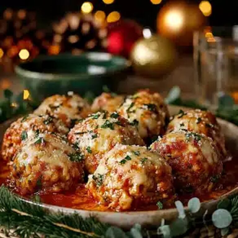 Chicken Parm Meatballs Recipe