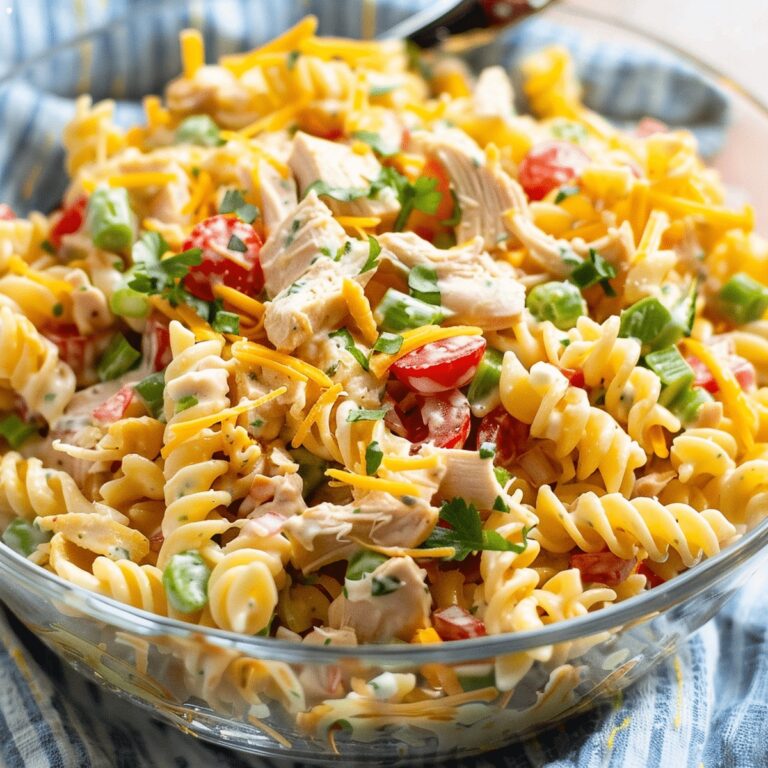 Chicken Ranch Pasta Salad Recipe