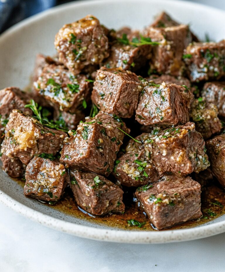 Garlic Butter Steak Bites Recipe
