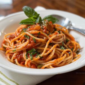 Spaghetti Pasta Recipe