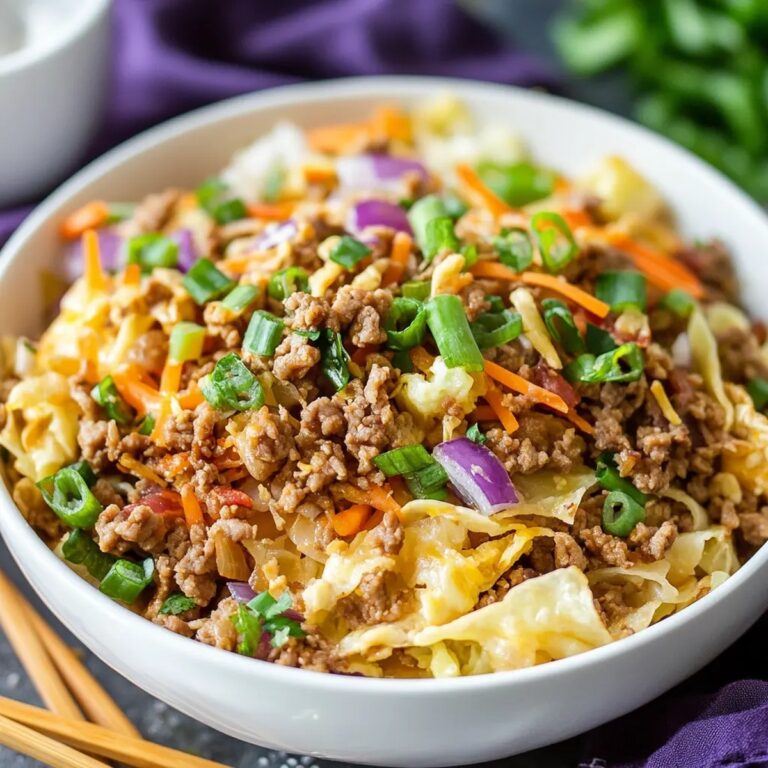 Lightning-Fast Egg Roll in a Bowl Recipe