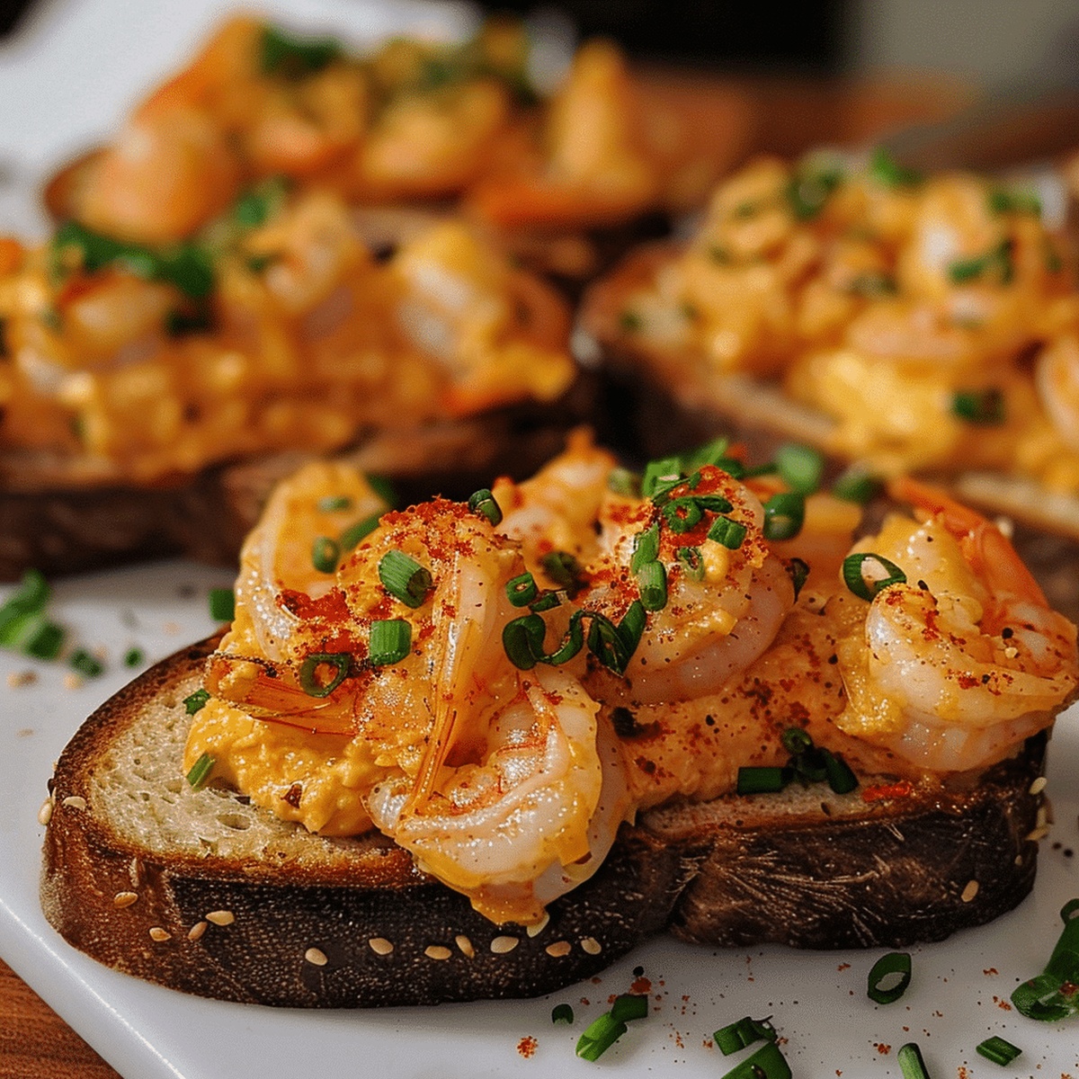 Baked Shrimp Toast Recipe