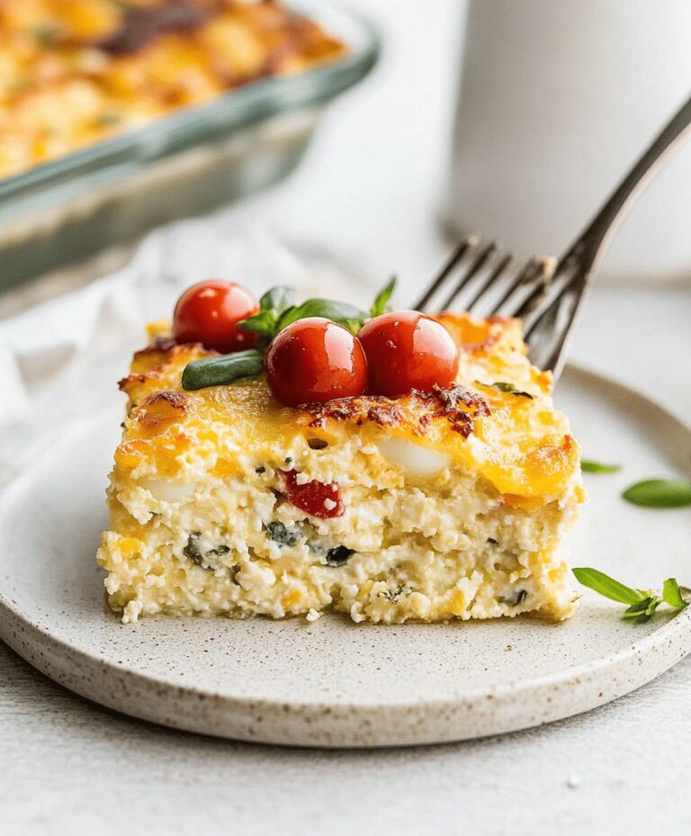 Baked Cottage Cheese Eggs Recipe