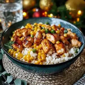 Lively Street Corn Chicken Rice Bowl Recipe