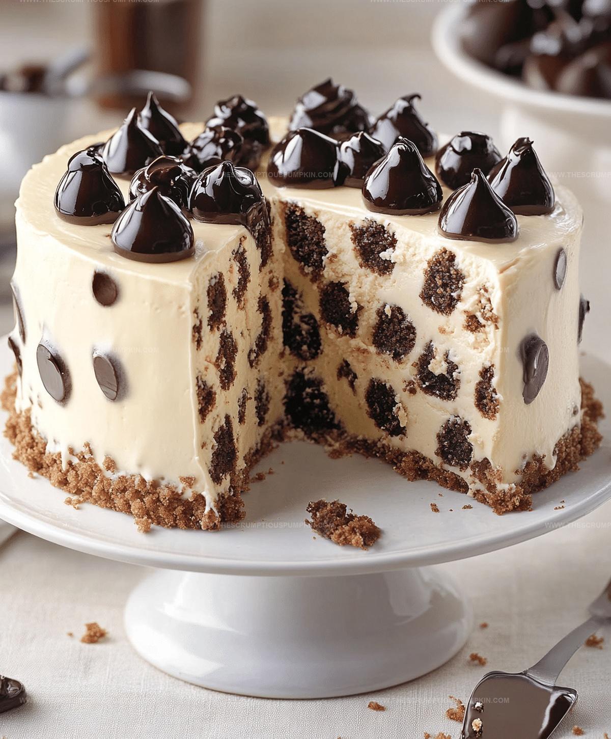 Decadent Cookie Dough Delight Cake Recipe
