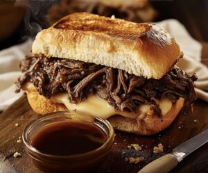 Crockpot French Dip Sandwich Recipe