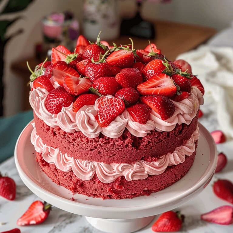 Strawberry Cake Recipe