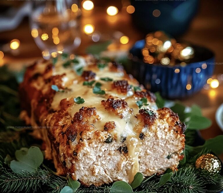 Gourmet Chicken Cordon Bleu Meatloaf Recipe