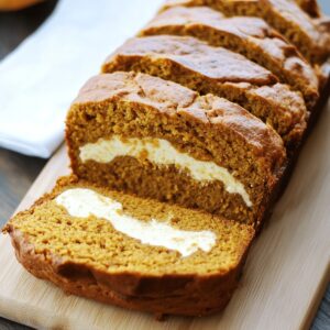 Cream Cheese Filled Pumpkin Bread Recipe