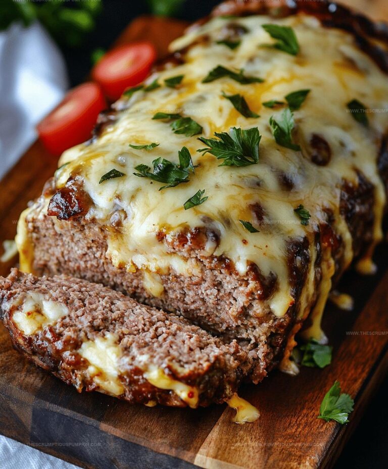Tasty Philly Cheesesteak Meatloaf Recipe