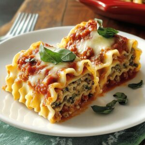 Lasagna Roll Ups Recipe