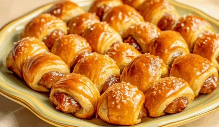 Glazed Chicken Pigs in a Blanket Recipe