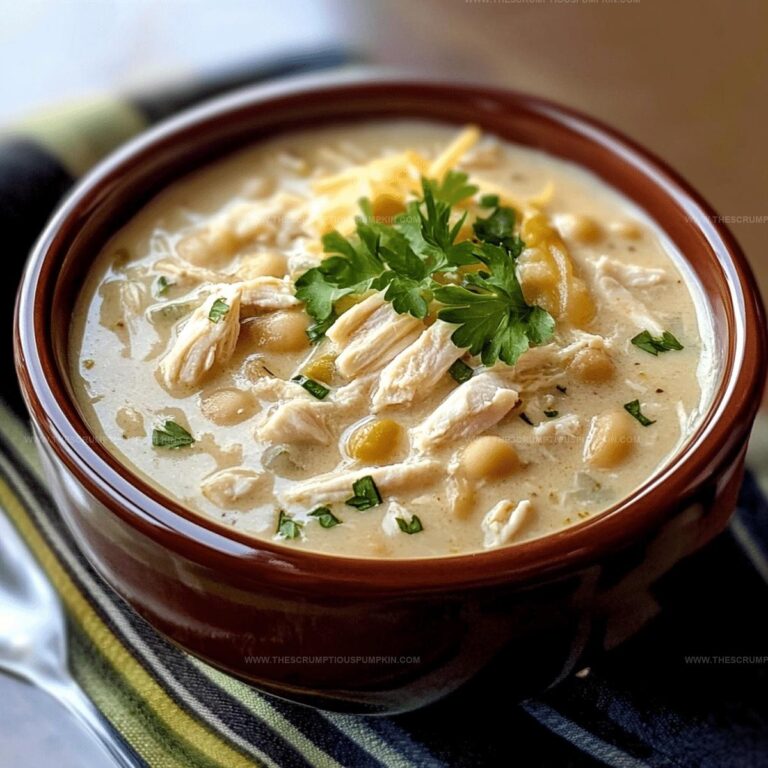 Silky White Chicken Chili Recipe