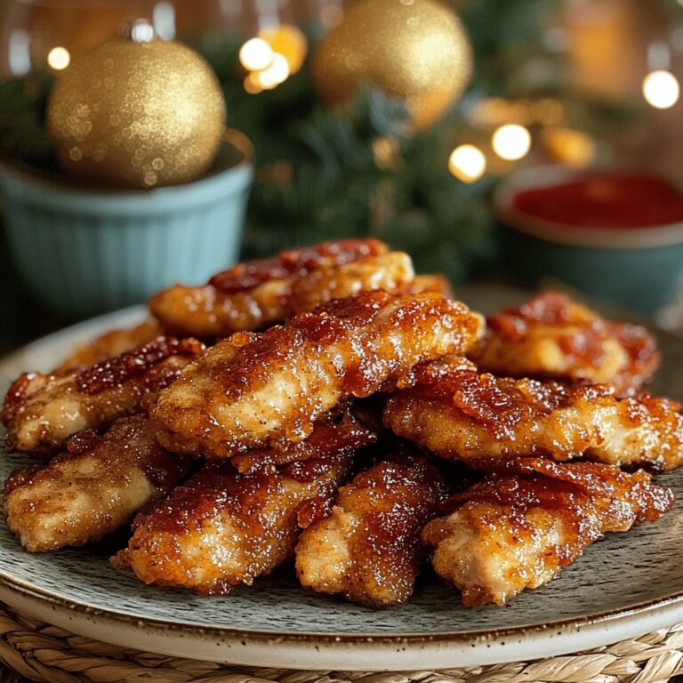 Candy-Crusted Bacon Brown Sugar Chicken Tenders Recipe