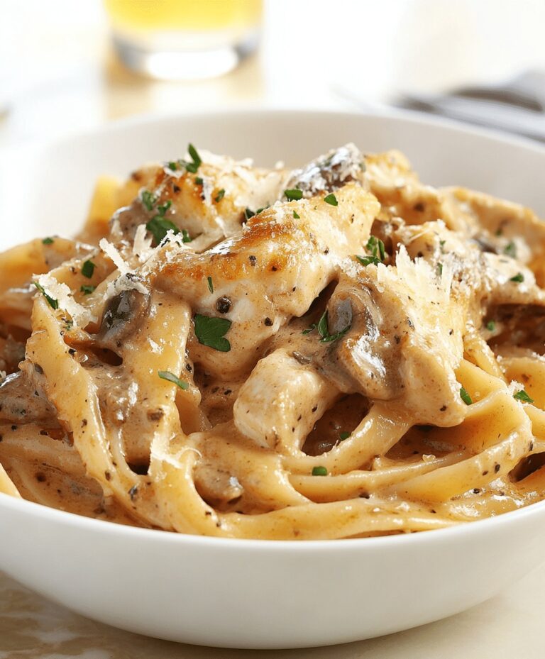 Chicken Marsala Pasta Recipe