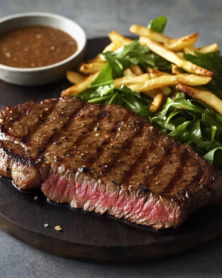 Perfectly Seared Steak with a Rich Pan Sauce Recipe