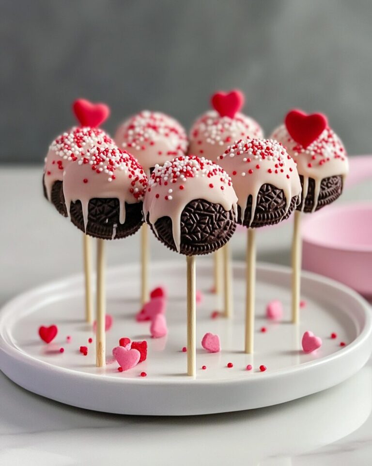 Valentines Day Oreo Pops Recipe