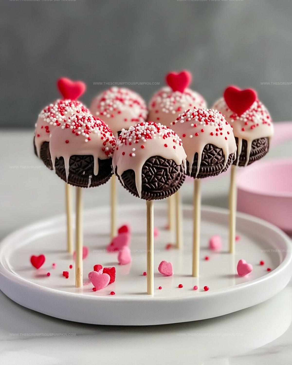 Valentines Day Oreo Pops Recipe