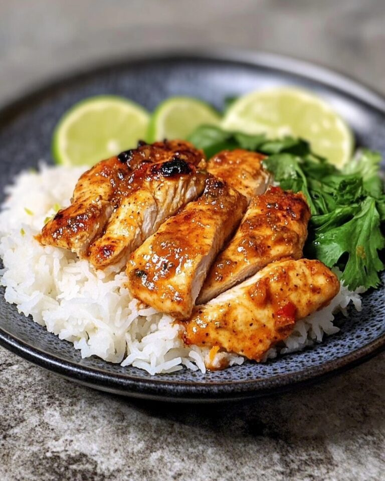 Spicy Cajun Lime Chicken in a Creamy Sauce Recipe