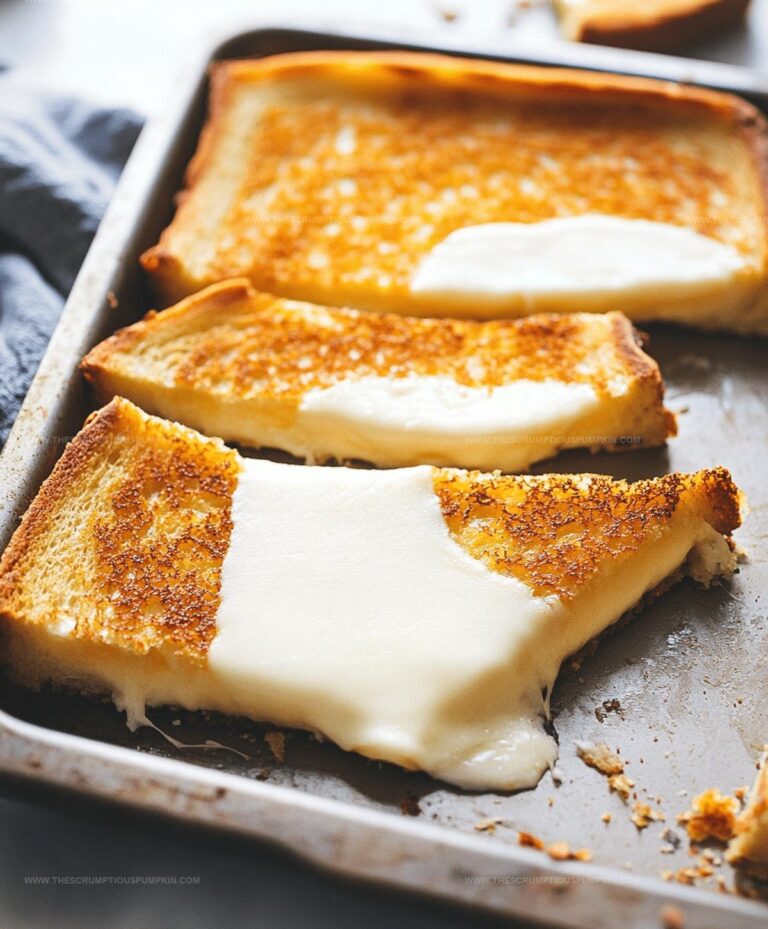 Sheet Pan Oven Grilled Cheese Recipe