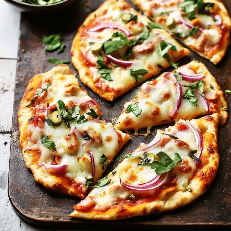 Naan Pizza Recipe