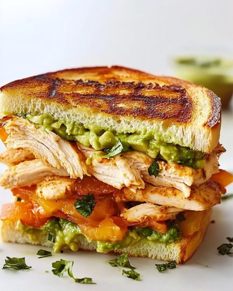 Grilled Chicken Avocado Cheese Delight Recipe