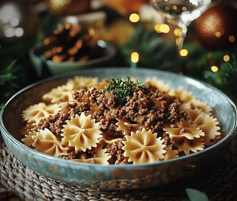 Bowtie Pasta With Ground Beef Recipe