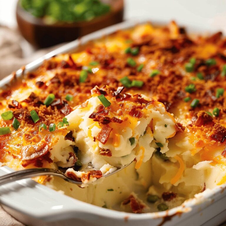 Mashed Potato Casserole Recipe