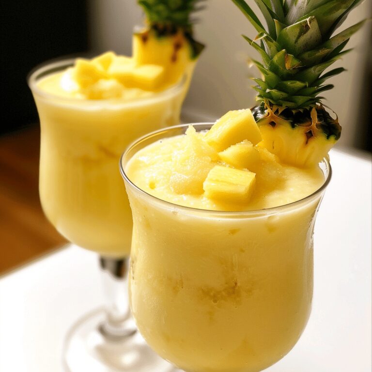 Easy Frozen Pina Colada Recipe