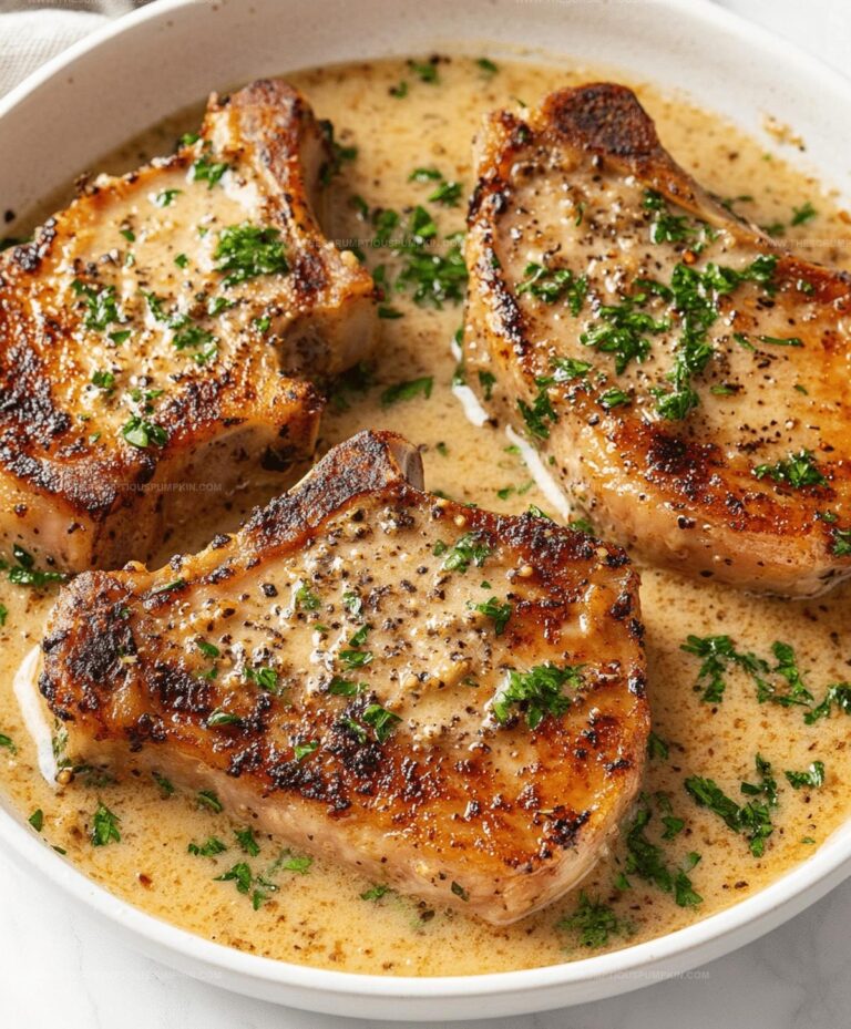 Garlic Parmesan Pork Chops Recipe