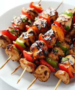 Yummy Honey Chicken Kabobs Recipe