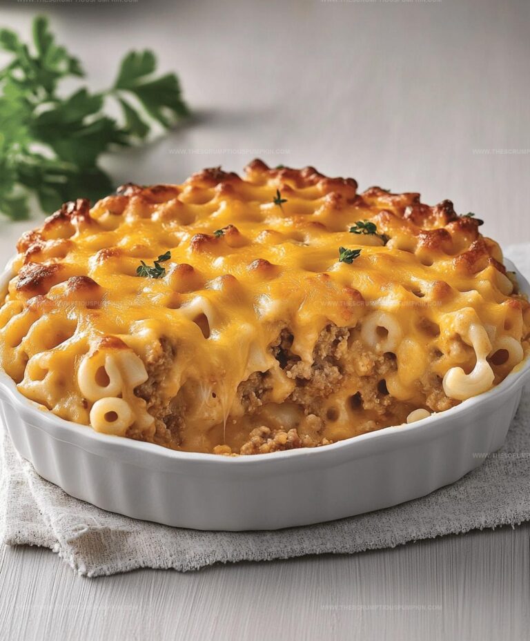 Heartwarming Mac and Cheese Meatloaf Casserole Recipe