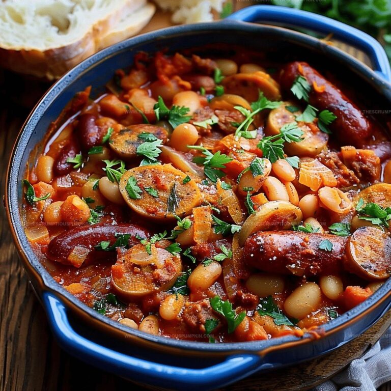 Loaded Sausage and Bean Casserole Recipe