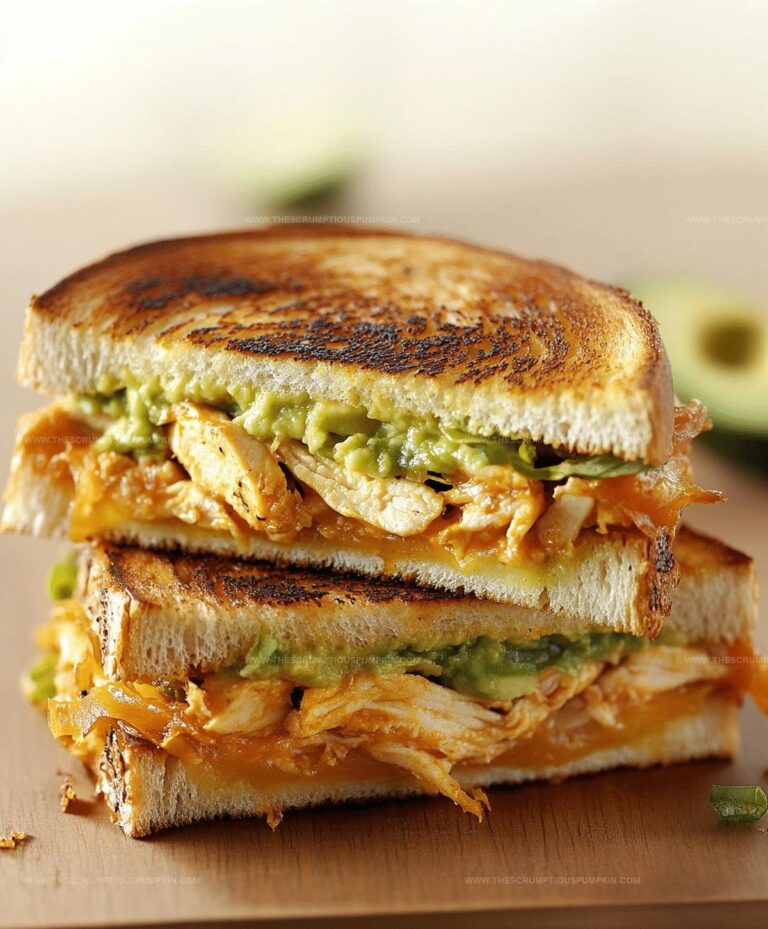 Chicken Avocado Melt Sandwich Recipe