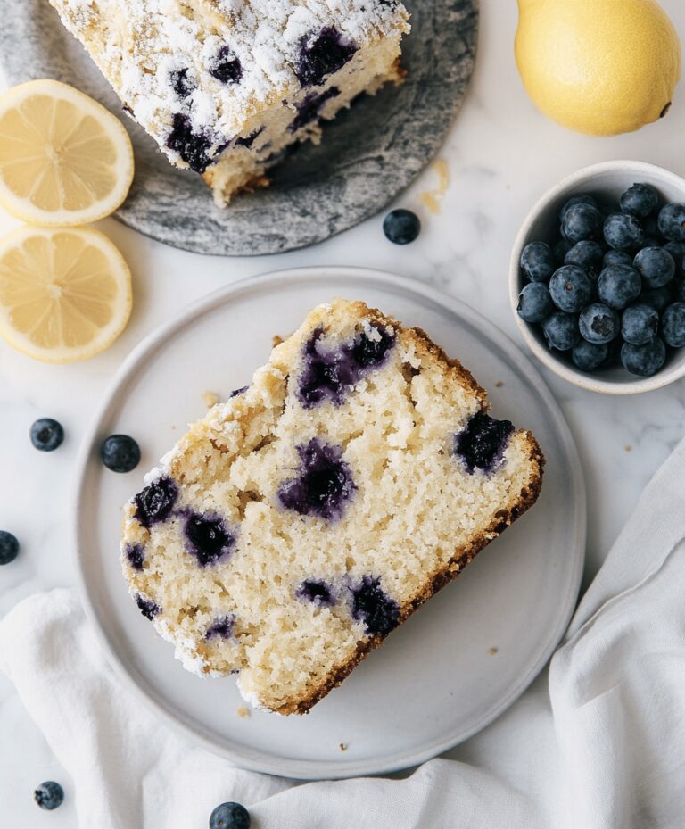 Lemon Blueberry Bread Recipe