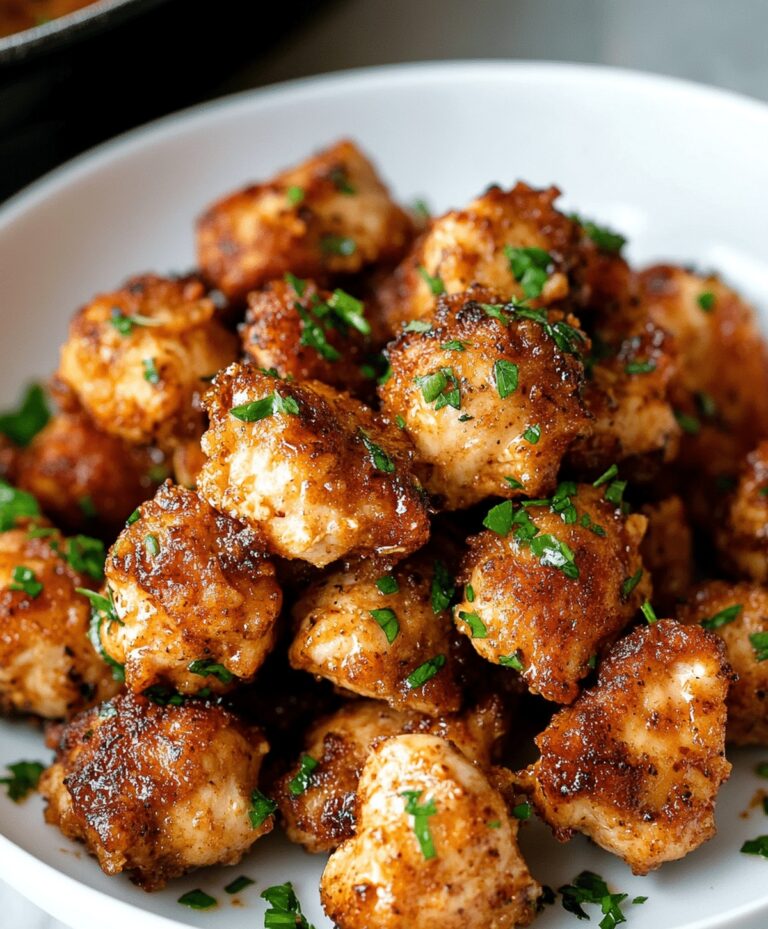 Garlic Butter Chicken Bites Recipe