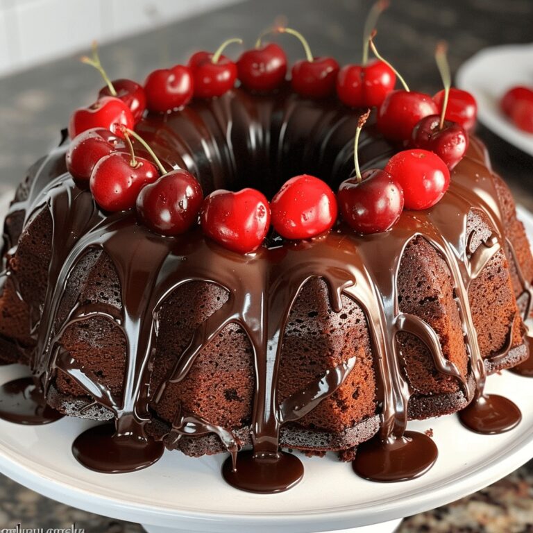 Chocolate Cherry Cake Recipe