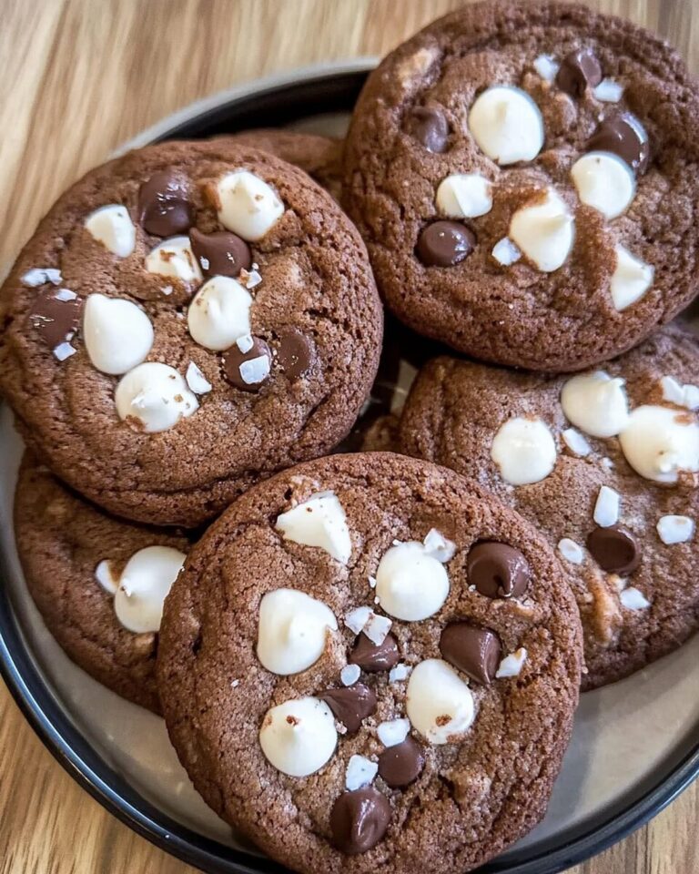 Fudgy Hot Cocoa Cookies with Marshmallow Bits Recipe