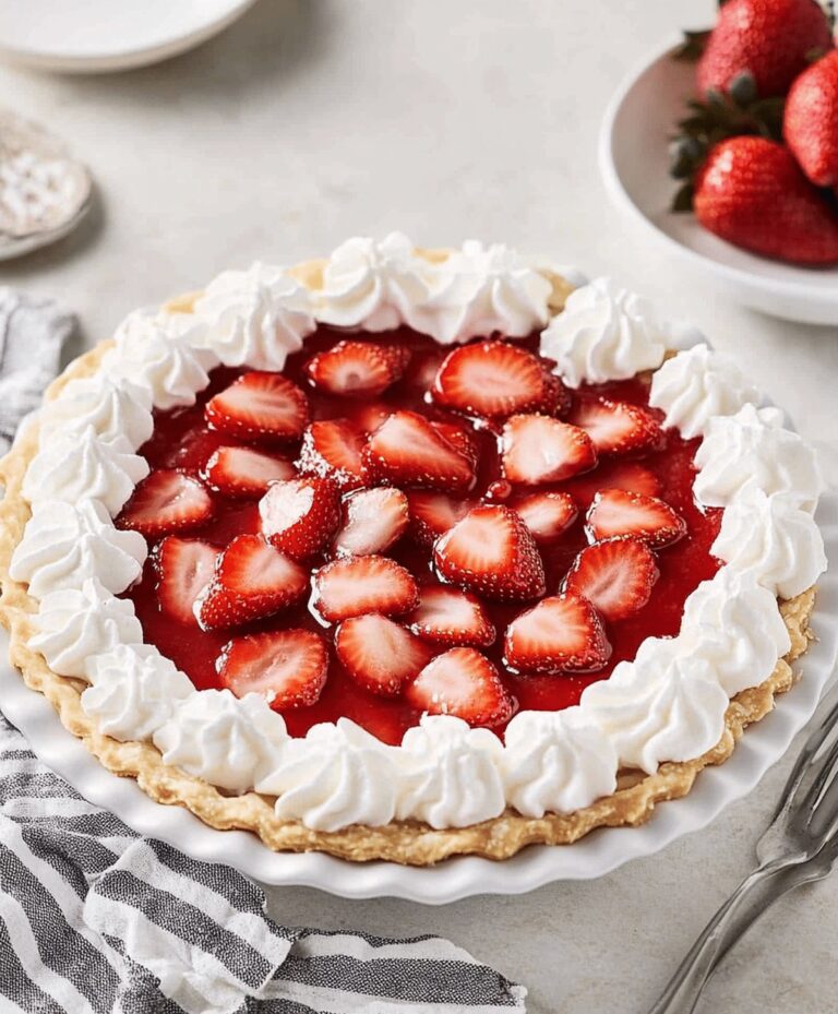 Big Boys Fresh Strawberry Pie Recipe