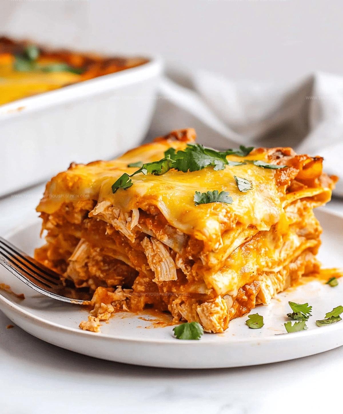 Chicken Enchilada Casserole Recipe