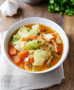 Invigorating Cabbage Fat-burning Soup Recipe