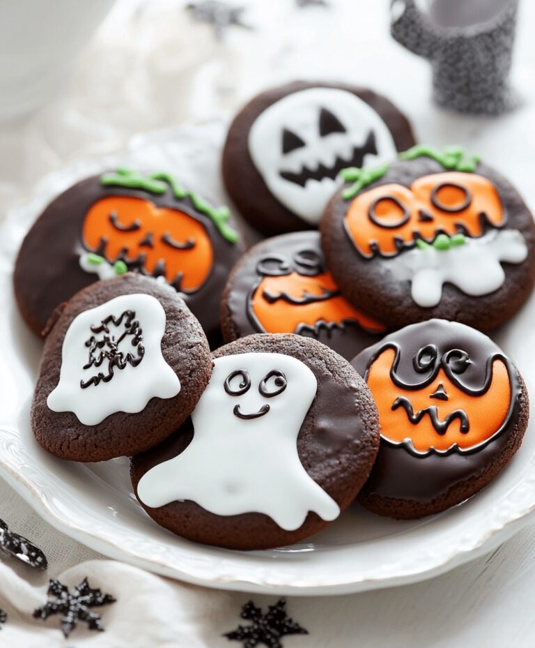 Halloween Chocolate Cookies Recipe