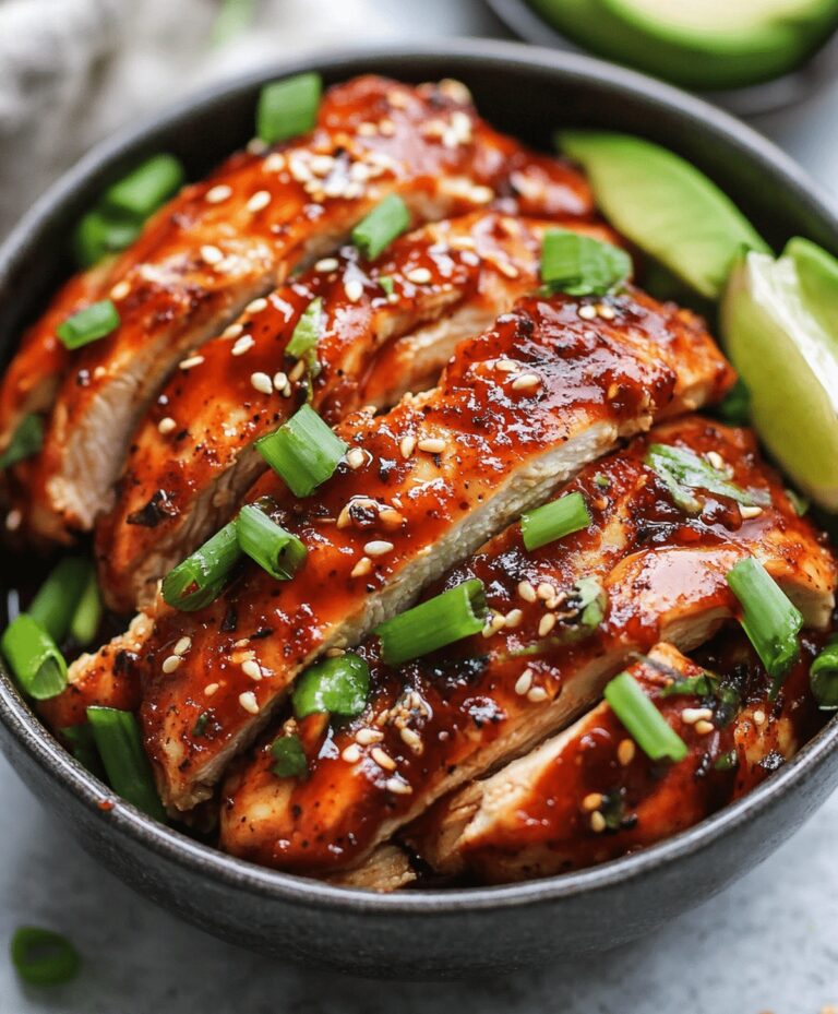 Honey Sriracha Chicken Recipe