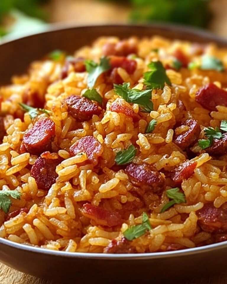 Smoky Mexican Rice with Crispy Bacon and Spicy Chorizo Recipe