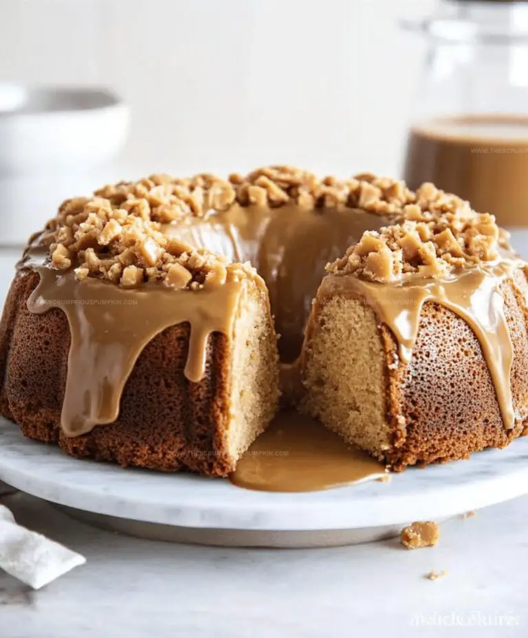 Brown Sugar Carmel Pound Cake Recipe
