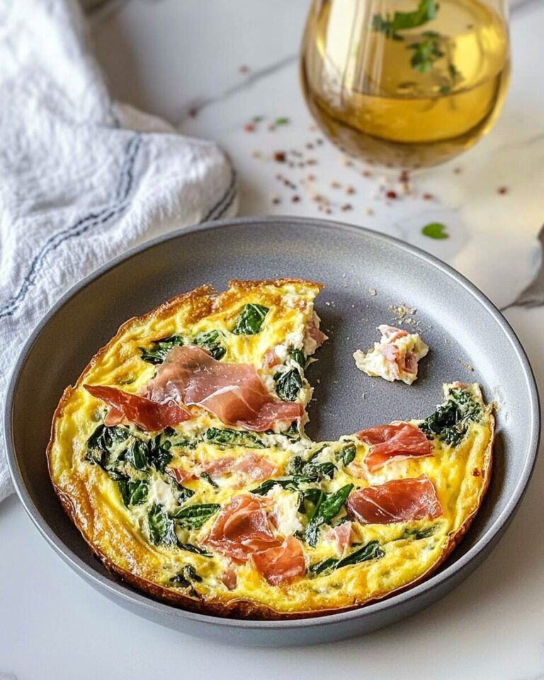 Prosciutto Spinach Frittata Recipe