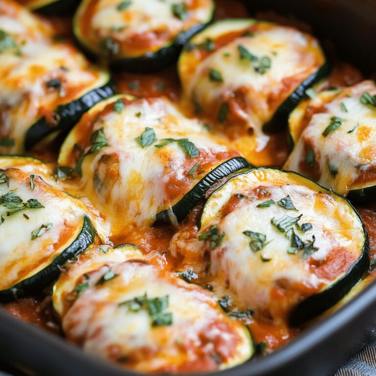 Zucchini Lasagna Roll Ups Recipe
