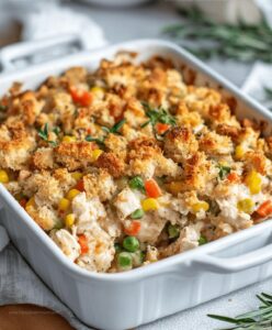 Chicken And Stuffing Casserole Recipe